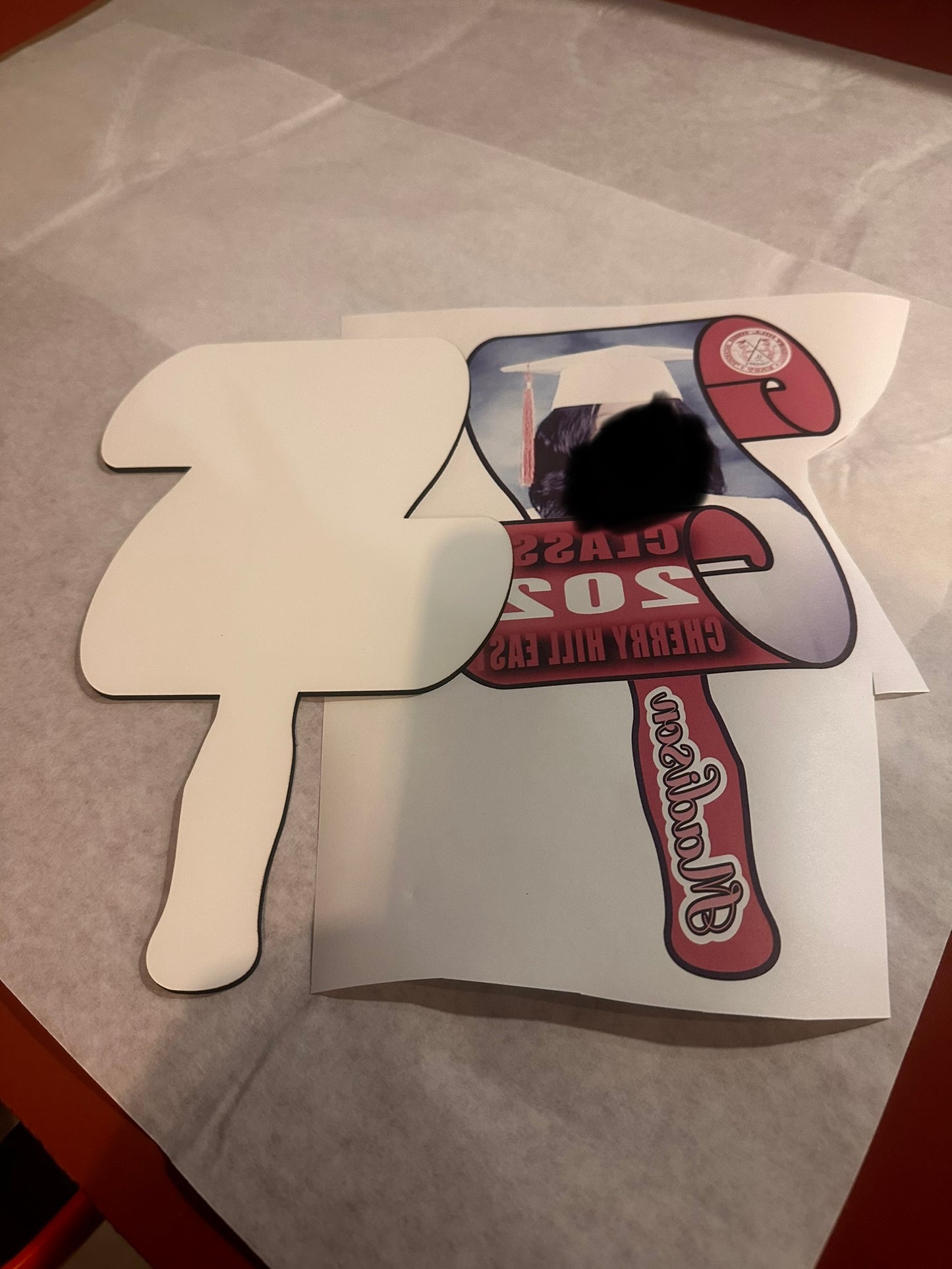 Sublimation Graduation Fan